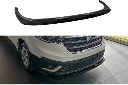 Renault Voorspoiler passend voor Renault Trafic 2021- (ABS Glanzend Zwart) DXVRE02