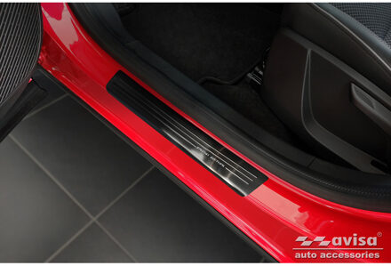 Renault Zwart RVS Instaplijsten passend voor Renault Arkana 2020- - 'Special Edition' - 4-delig AV218035