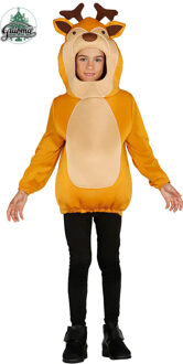 Rendier Tuniek Kind Bruin - Kastanje