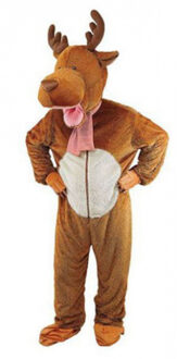 Rendieren verkleed kostuum voor volwassenen - dierenpak - carnaval - volwassenen