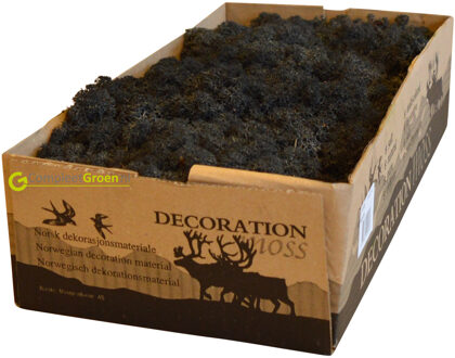 Rendiermos zwart 500 gram