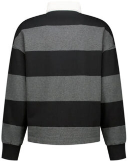 Renee rugby sweater sweaters 2531013 Zwart - M
