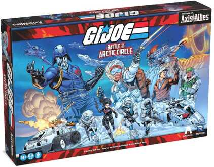 Renegade G.I. Joe board game Battle for the Arctic Circle powered by Axis & Allies *English Version*