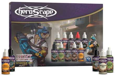 Renegade Heroscape Paint Set for Miniatures Army Painter Starter Set