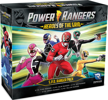 Renegade Power Rangers Heroes of the Grid - SPD Ranger Pack