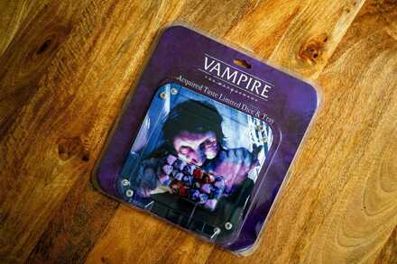 Renegade Vampire: The Masquerade 5th Edition RPG Acquired Taste Limited Dice & Tray Accessory Pack