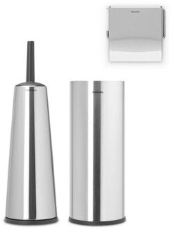 ReNew Toiletaccessoires - Set van 3 Zilver