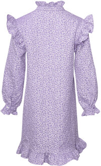Reno Ruby Ruffle-jurk in lila - maat