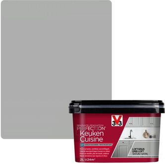 Renovatieverf Keuken Perfection Loftgrijs Zijdeglans 2l