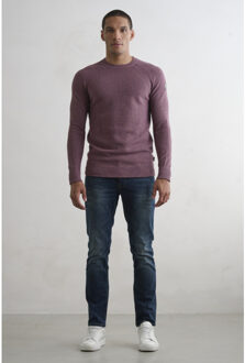 Rens trui ronde hals - maat XXL Paars