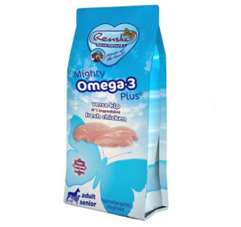 Renske Adult Senior Mighty Omega-3 Plus vers bereid kip en rijst hondenvoer 12 kg