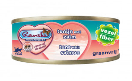 Renske Kat Adult Verse 70 g - Kattenvoer - 12 x Tonijn&Papaja