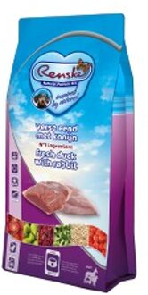 Renske Super Premium vers bereid eend met konijn hondenvoer 6,5 kg