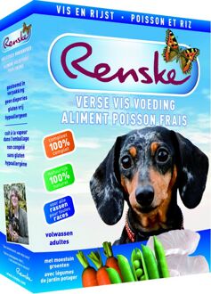 Renske Vers Vlees Hondenvoer - Vis - 1  x 395 gr
