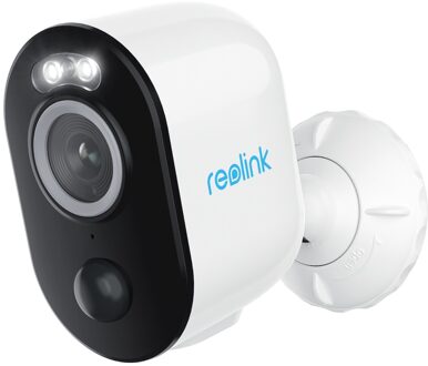 Reolink Argus-serie B330 5MP batterijcamera voor buiten, slimme detectie, nachtzicht in kleur IP-camera Wit