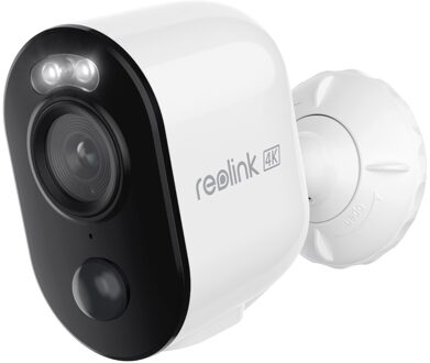 Reolink Argus-serie B350 4K wifi-camera voor buitenbatterij, slimme detectie, nachtzicht in kleur IP-camera Wit