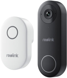 Reolink D340W 5MP video deurbel met bel, 2,4/5 GHz wifi, persoonsdetectie, tweewegaudio IP-camera