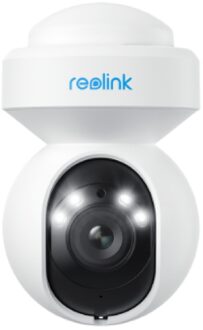 Reolink E-serie E560 4K UHD PTZ Wi-Fi 6 camera met spotlight, 3x optische zoom, automatisch volgen IP-camera Wit