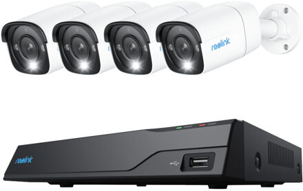 Reolink NVS8-12MB4, slimme 12 MP PoE Beveiligingscamera