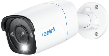 Reolink P330 4K 8MP UHD PoE-beveiligingscamera voor buiten, tweewegaudio en nachtzicht IP-camera Wit