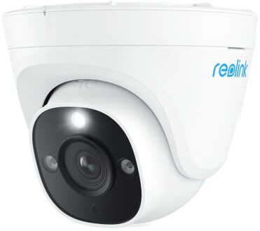 Reolink P334 Slimme 4K 8MP Ultra HD PoE-beveiligingscamera voor buiten, tweewegaudio en nachtzicht IP-camera Wit