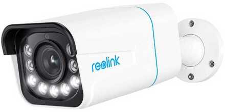 Reolink P430 4K buitencamera, PoE, 5x optische zoom, slimme detectie, nachtzicht in kleur IP-camera Wit