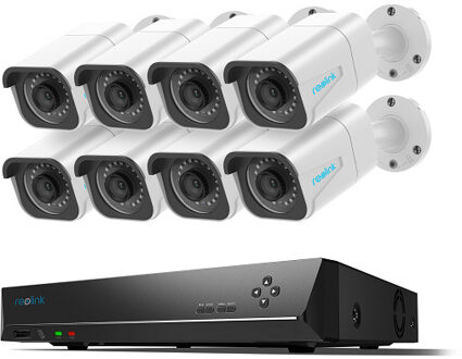 Reolink RLK16-800B8-AI, 8MP 4K Ultra HD PoE beveiligingsset Beveiligingscamera
