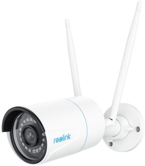 Reolink W320 5MP beveiligingscamera voor buiten, 2.4/5GHz wifi, slimme detectie,30 meter nachtzicht IP-camera Wit