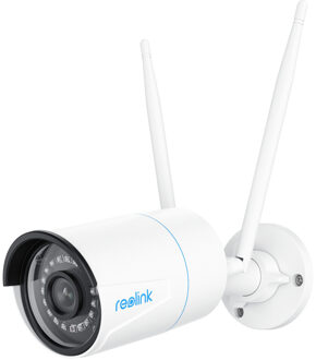 Reolink W320 5MP beveiligingscamera voor buiten, 2.4/5GHz wifi, slimme detectie,30 meter nachtzicht IP-camera Wit