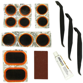 Reparatieset Fiets - 17-delig - Wit