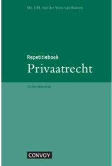 Repetitieboek Privaatrecht - Boek Onno van der Veen (9079564249)
