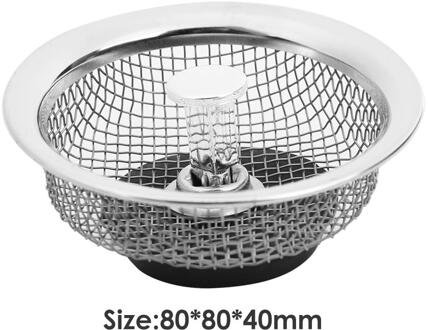 Replace Kitchen Sink Stopper Durable Filter Cover Stainless Steel Bathroom Basin Drainer Household Sink Accessories