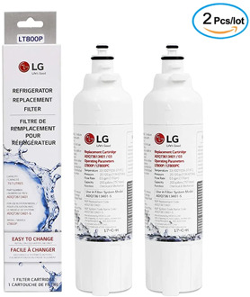 Replace LG LT800P ADQ73613401 refrigerator filter element, suitable for LG GF-5D712SL GF-AD701SL 2 pack