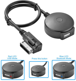 Replacement Bluetooth Music Adapter Aux Cable For Mercedes-Benz MA 2008 PVC+Copper Connector Car Accessories New Arrival