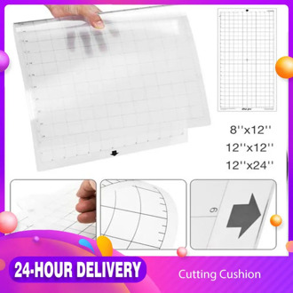 Replacement Cutting Mat Pad Transparent Adhesive Mat With Measuring Grid 12 By 12-Inch For Silhouette Cameo Plotter Machine