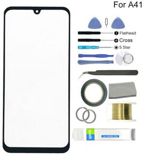 Replacement Screen Strengthened Front Glass Lens Repair Kit Touch Screen Glass And Repair Tool For Samsung Galaxy A21/A31/A41