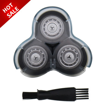 Replacement shaver heads for Philips Shp9500 Lumea RQ12 RQ11 RQ1250 RQ1260 RQ1280 RQ1050 RQ1060 RQ1150 RQ1151 RQ1160 with cover