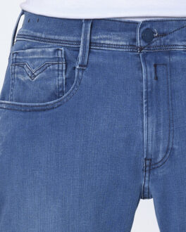 Replay Anbass hyperflex jeans Blauw - 30-34