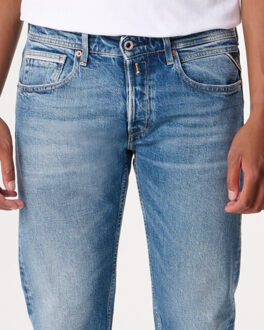 Replay Anbass hyperflex jeans Blauw - 33-32
