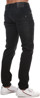 Replay Anbass zwarte stretchjeans in slanke pasvorm voor heren