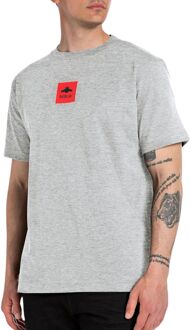 Replay Archive Logo Shirt Heren grijs - M