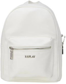 Replay Backpacks Replay , White , Dames - ONE Size