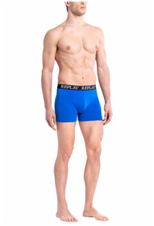 Replay Boxershorts voor heren (set van 2) - maat XXL / XXXL Blauw