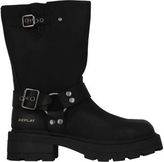 Replay Brigitte Boots RL680004S-0003 Zwart-39 maat 39