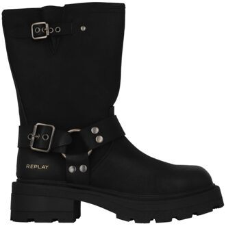 Replay Brigitte Boots RL680004S-0003 Zwart maat