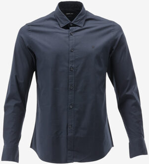 Replay Casual Shirt donker blauw - S;XL;M;XXL;L;3XL