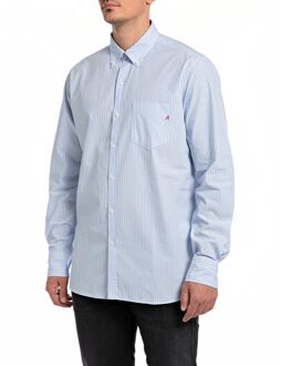Replay Casual Shirt licht blauw - S;M;L;XL;XXL