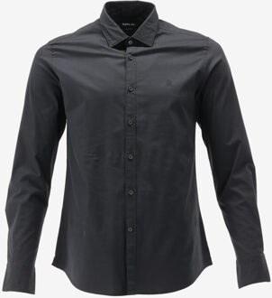 Replay Casual Shirt zwart - M;S;L;XL;XXL