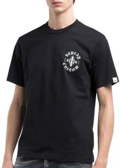 Replay Custom Print Shirt Heren