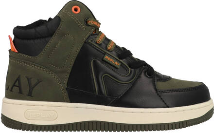 Replay Epic JR 8 JZ430035S-3269 Zwart / Groen-34 maat 34